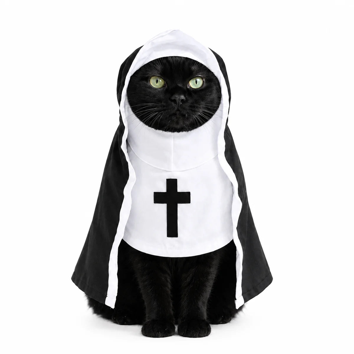 HolyPaws™ Haunted Nun Costume
